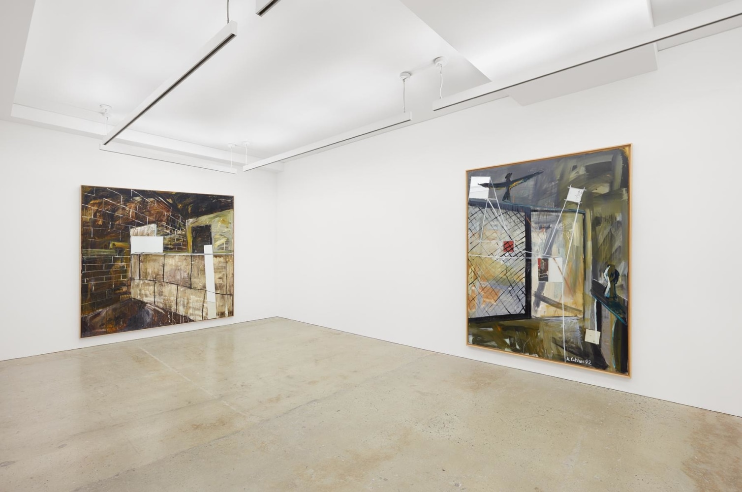 Installation view, Nahmad Contemporary. Photographs by Tom Powel Imaging.

&amp;copy; Albert Oehlen, courtesy of the artist and Galerie Max Hetzler, Berlin | Paris | London
