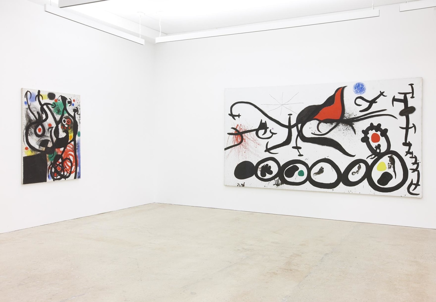 Nahmad Contemporary, Joan Miro, Oiseaux dans L'espace Installation View 4