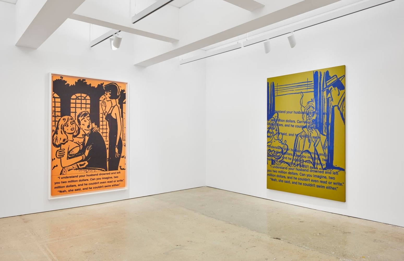 Installation view, Nahmad Contemporary. Photographs by Tom Powel Imaging.&amp;nbsp;
&amp;copy; Richard Prince&amp;nbsp;