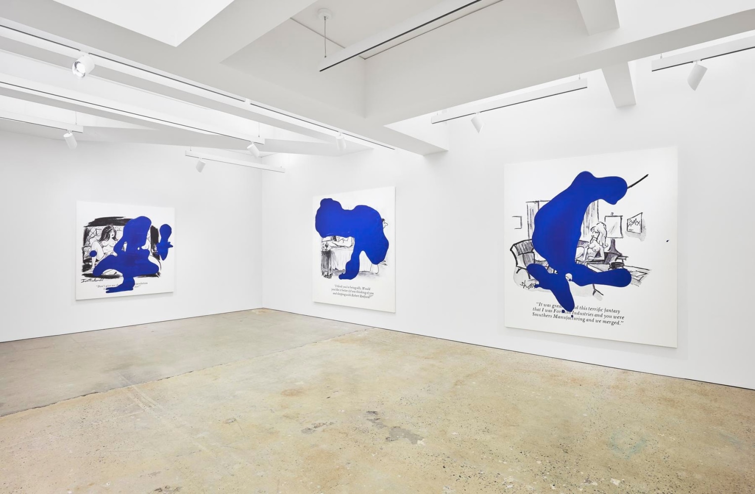 Installation view, Nahmad Contemporary. Photographs by Tom Powel Imaging.&amp;nbsp;
&amp;copy; Richard Prince&amp;nbsp;