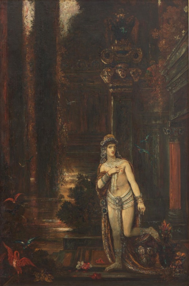 Gustave Moreau
Suzanne et les Vieillards, c. 1896
Oil on canvas
38 x 25.5 inches / 97 x 62 cm