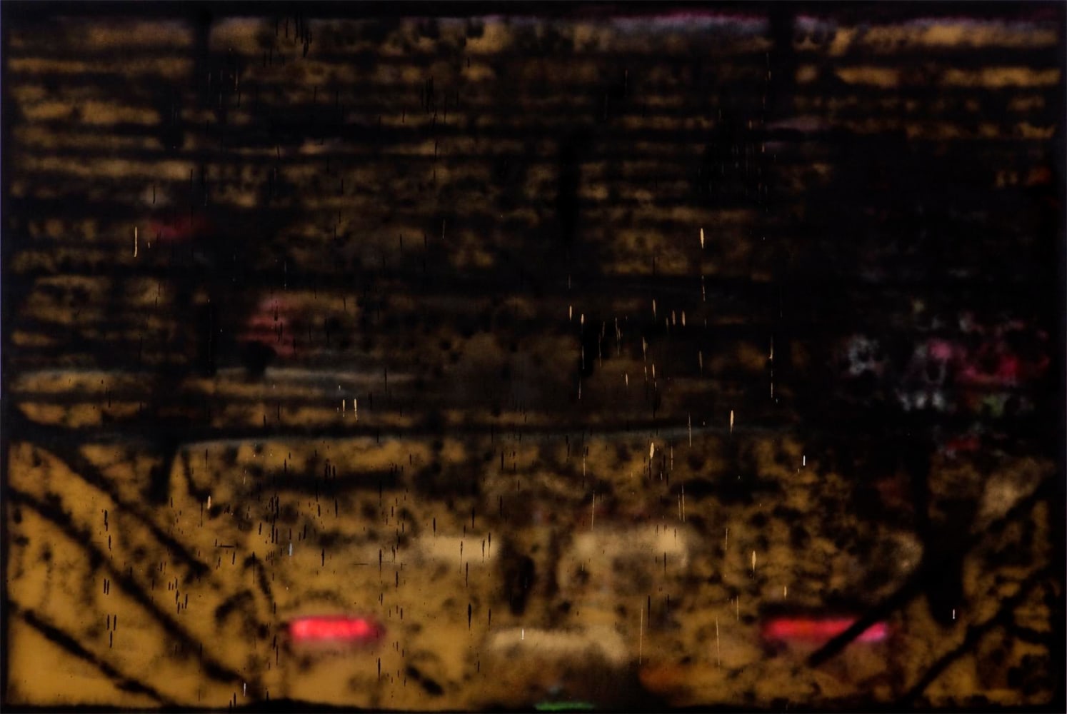 STERLING RUBY
SP18,&amp;nbsp;2007
Spray paint on canvas
90 x 134 inches / 228.6 x 340.36 cm