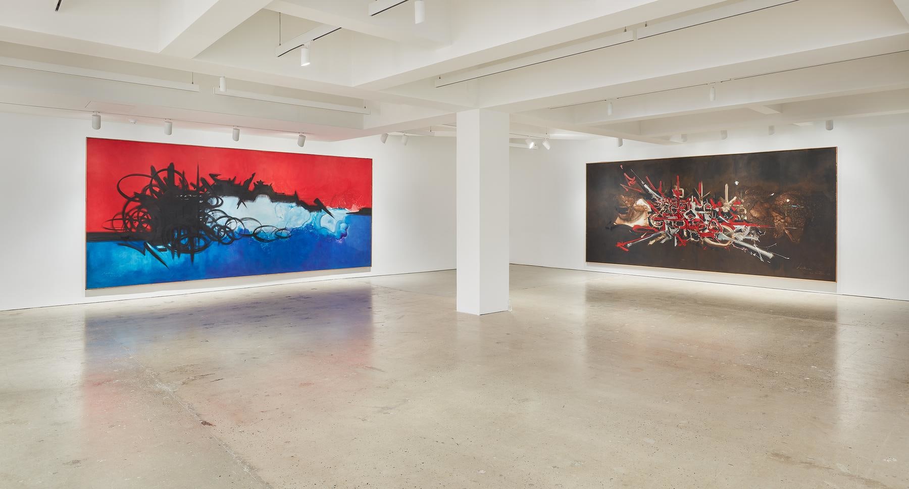 Installation view, Nahmad Contemporary. Photographs by Tom Powel Imaging