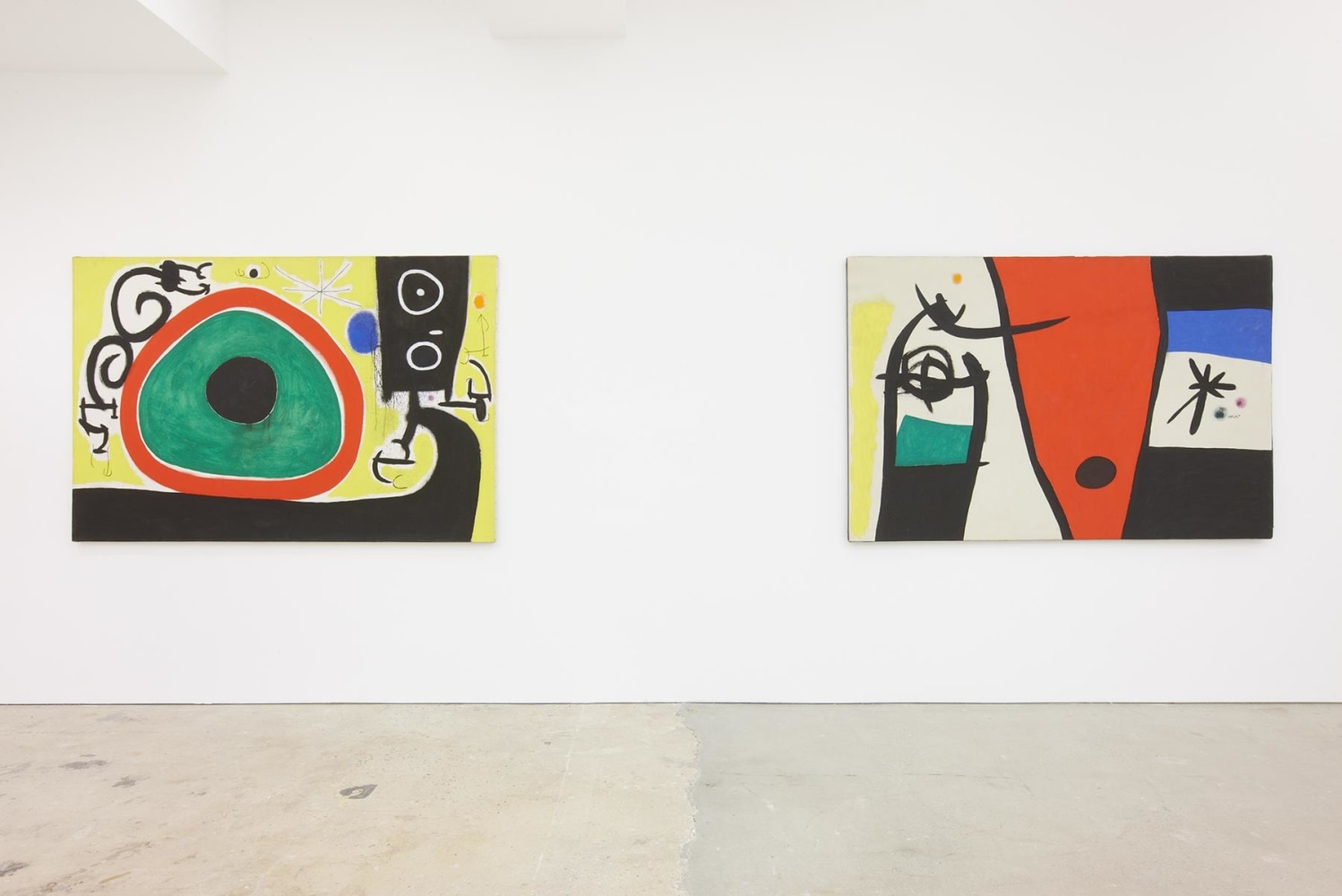 Nahmad Contemporary, Joan Miro, Oiseaux dans L'espace Installation View 10