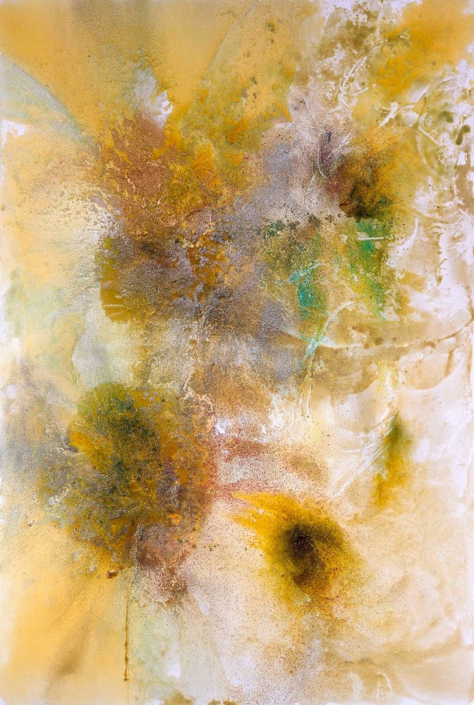 JOHN ARMLEDER
Flammulina Velutipes,&amp;nbsp;2006
Mixed media on canvas
118 x 78.7 inches / 300 x 200 cm