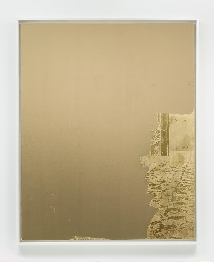 Rudolf Stingel,&amp;nbsp;Untitled,&amp;nbsp;2013, Oil and enamel on canvas, 95 x 76 in. (241 x 193 cm.)&amp;nbsp;&amp;copy; Rudolf Stingel