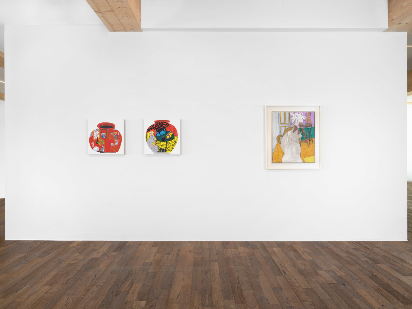 Installation view, Nahmad Contemporary at Tarmak22, Gstaad.&amp;nbsp;

&amp;copy; 2023 Succession H. Matisse / Artists Rights Society (ARS), New York. &amp;copy; Jonas Wood.&amp;nbsp;Photography by Julien Gremaud.