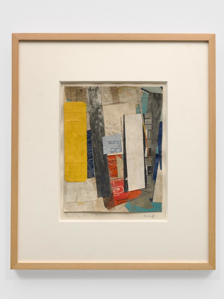 Uernd, 1947
Collage mounted on paper
9.8 x 7.75 inches (24.89 x 19.68 cm)