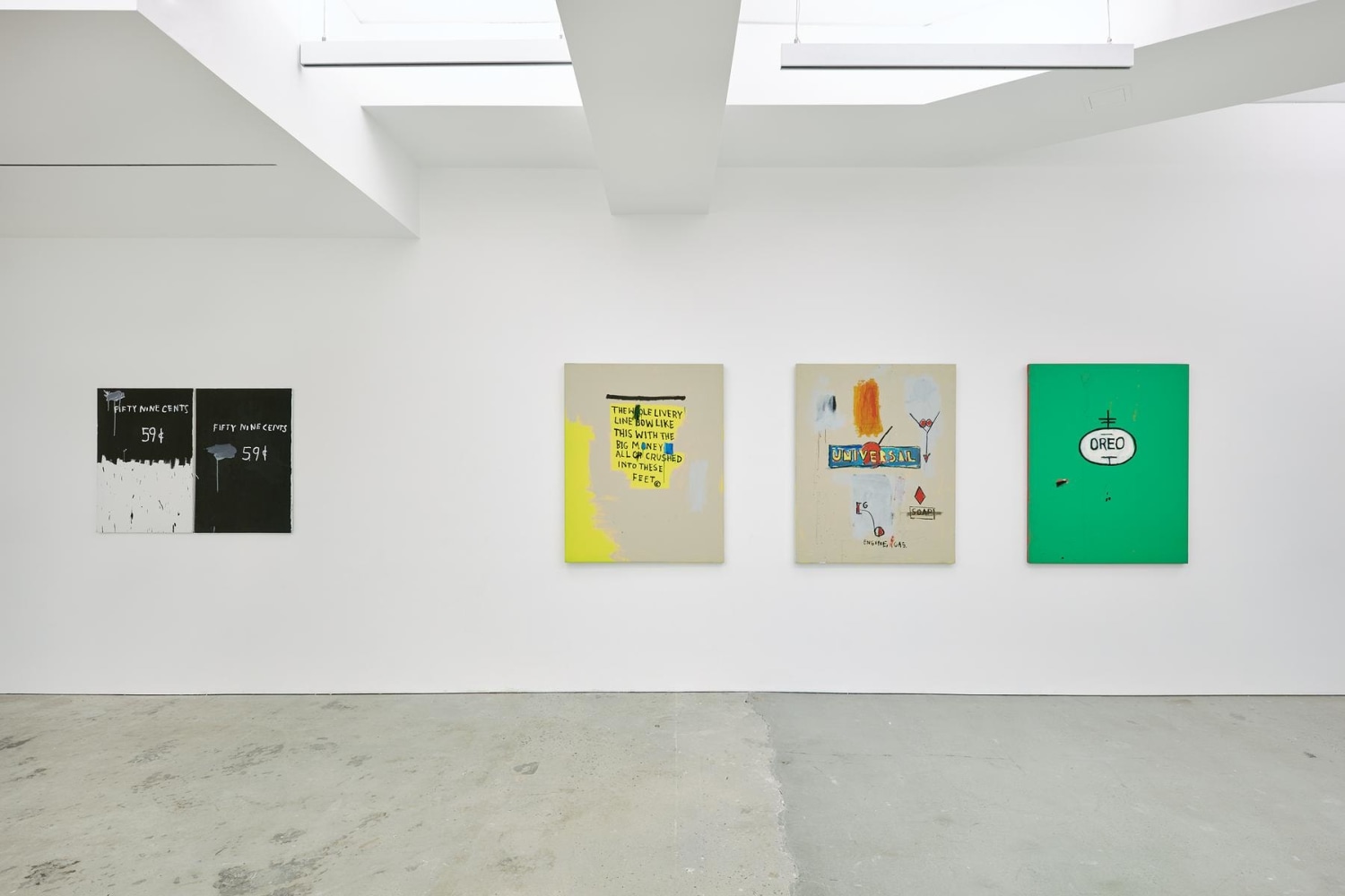Installation view, Nahmad Contemporary. Photographs by Tom Powel Imaging