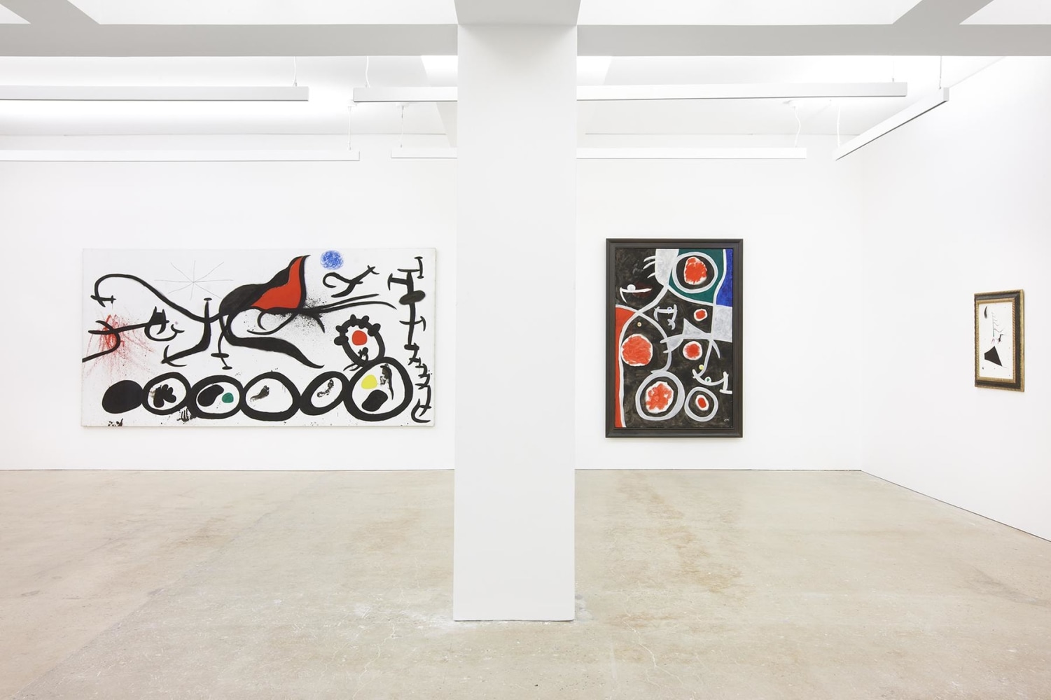 Nahmad Contemporary, Joan Miro, Oiseaux dans L'espace Installation View 3