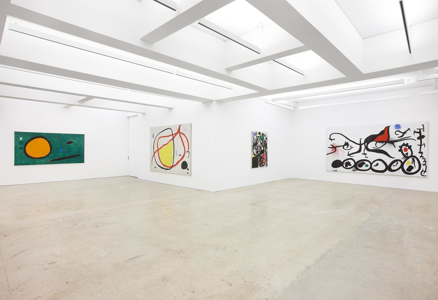 Nahmad Contemporary, Joan Miro, Oiseaux dans L'espace Installation View 6