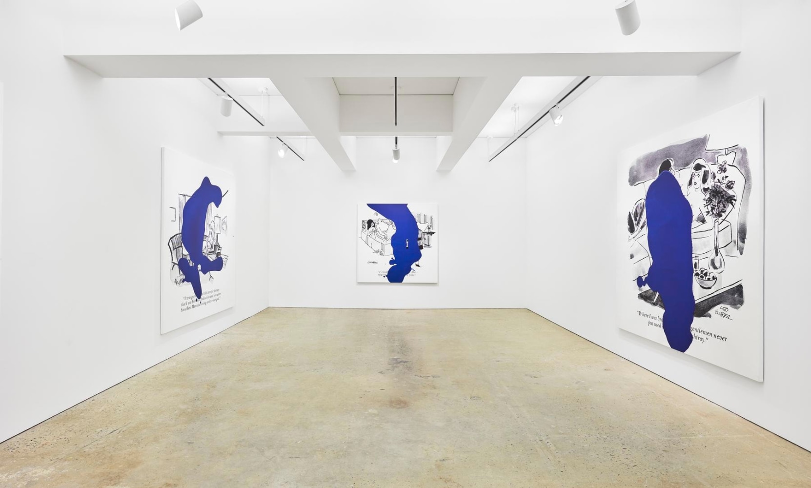 Installation view, Nahmad Contemporary. Photographs by Tom Powel Imaging.&amp;nbsp;
&amp;copy; Richard Prince&amp;nbsp;