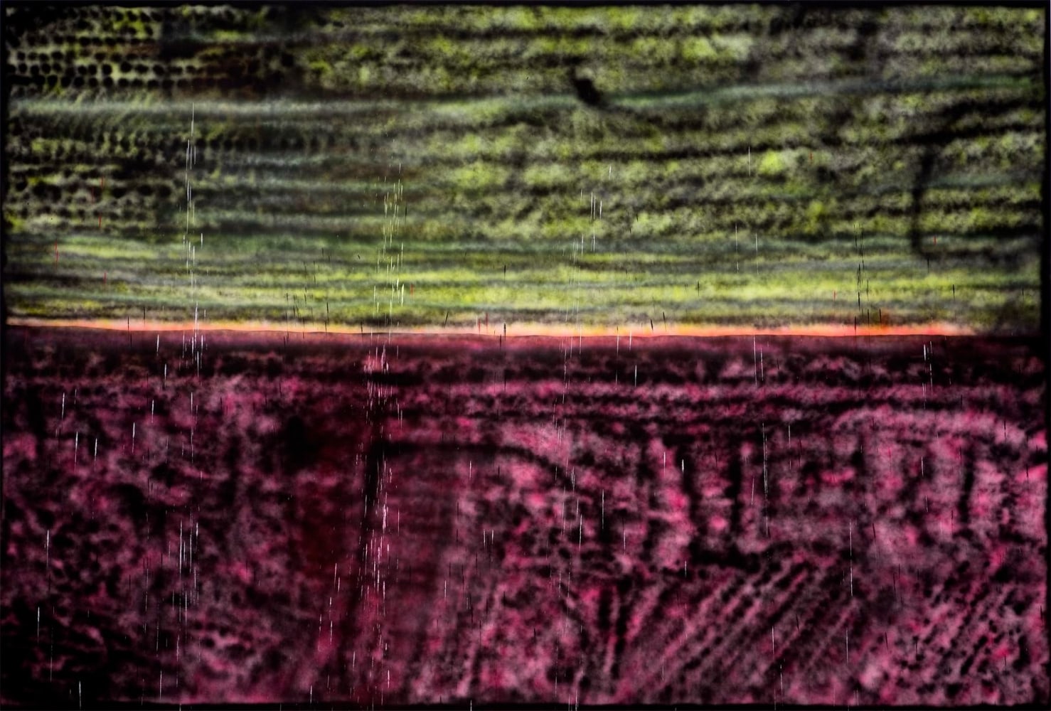 STERLING RUBY
SP168,&amp;nbsp;2011
Spray paint on canvas
125 x 185 inches / 317.5 x 469.9 cm