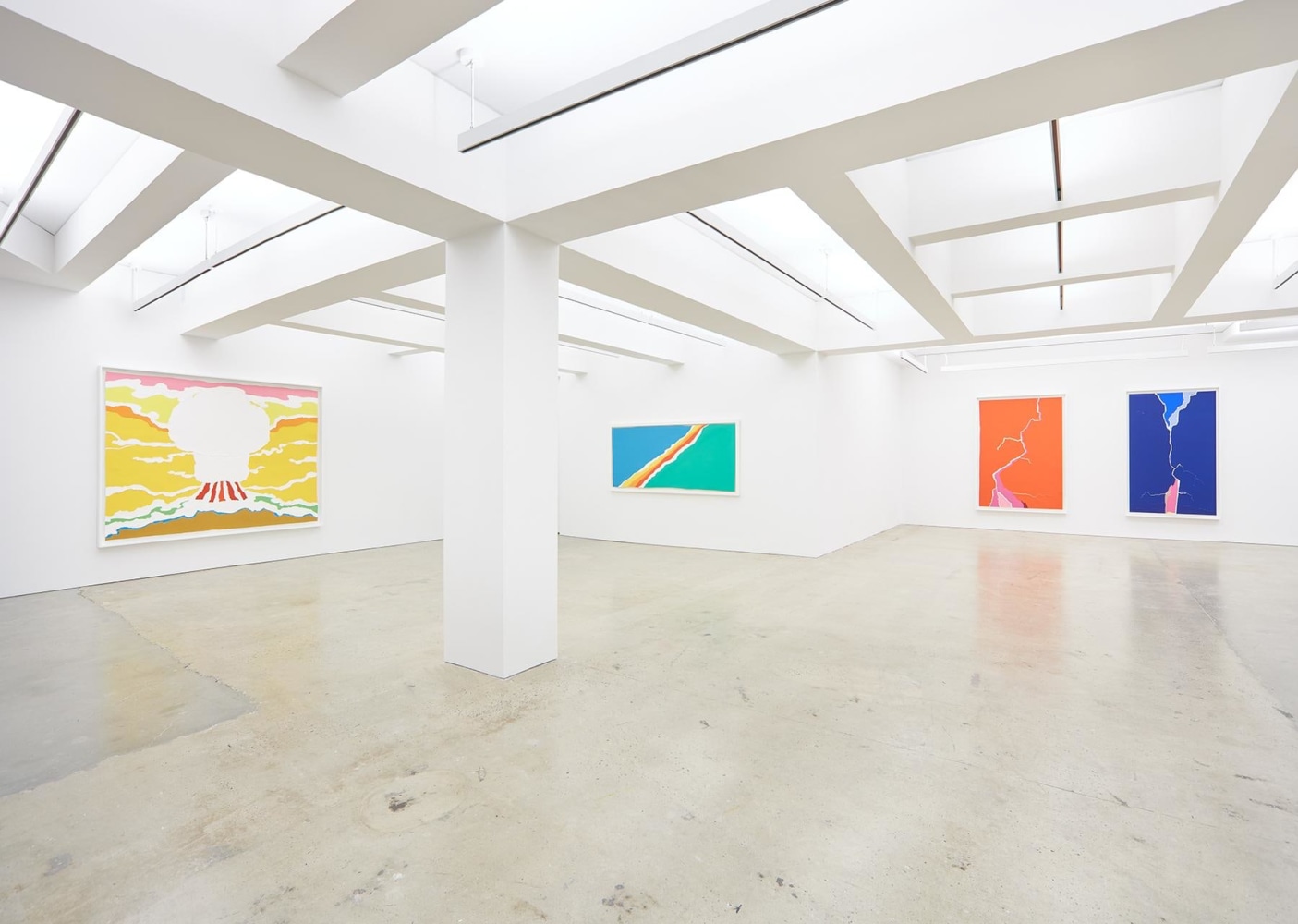 Piotr Uklanski: Collages Installation View 5 at Nahmad Contemporary