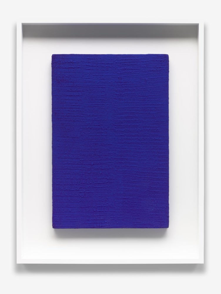 Yves Klein,&amp;nbsp;Untitled Blue Monochrome (IKB 208),&amp;nbsp;1957, Dry pigment and synthetic resin on gauze mounted on panel, 23.25 x 15.5 in. (59 x 39 cm.)&amp;nbsp;&amp;copy; Yves Klein Estate, ADAGP Paris / ARS, New York, 2017