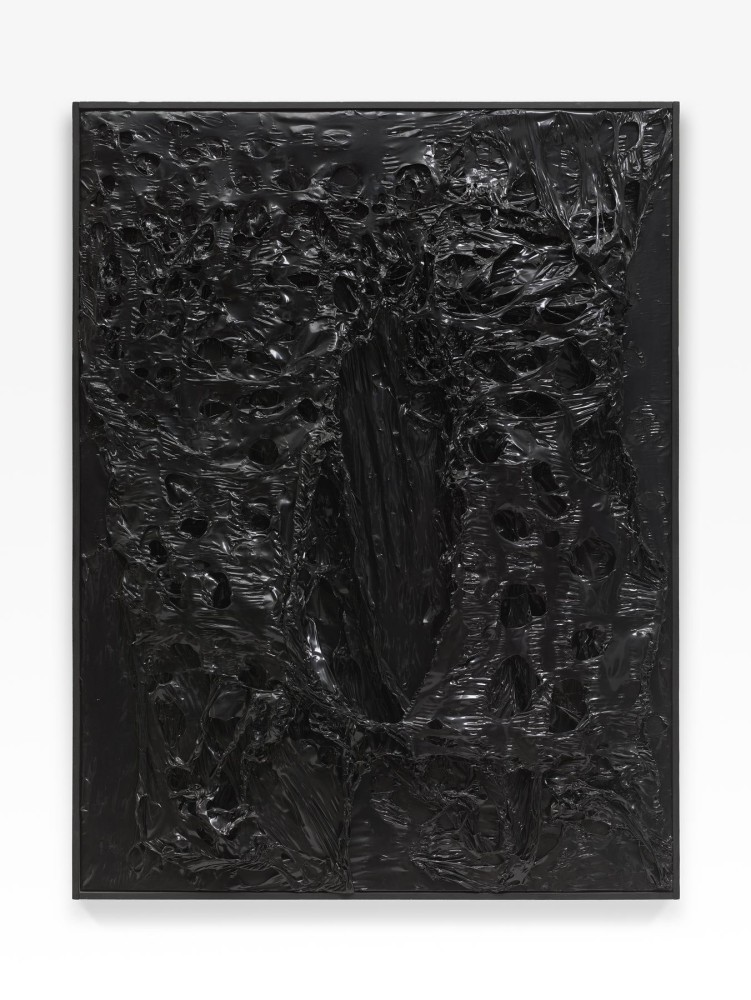 Alberto Burri,&amp;nbsp;Nero Plastica,&amp;nbsp;1965, Burned plastic on canvas, 41 x 31 in. (104 x 79 cm.)&amp;nbsp;&amp;copy; 2017 Artists Rights Society (ARS), New York / SIAE, Rome