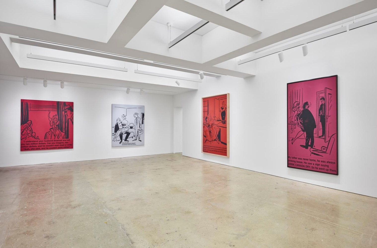Installation view, Nahmad Contemporary. Photographs by Tom Powel Imaging.&amp;nbsp;
&amp;copy; Richard Prince&amp;nbsp;