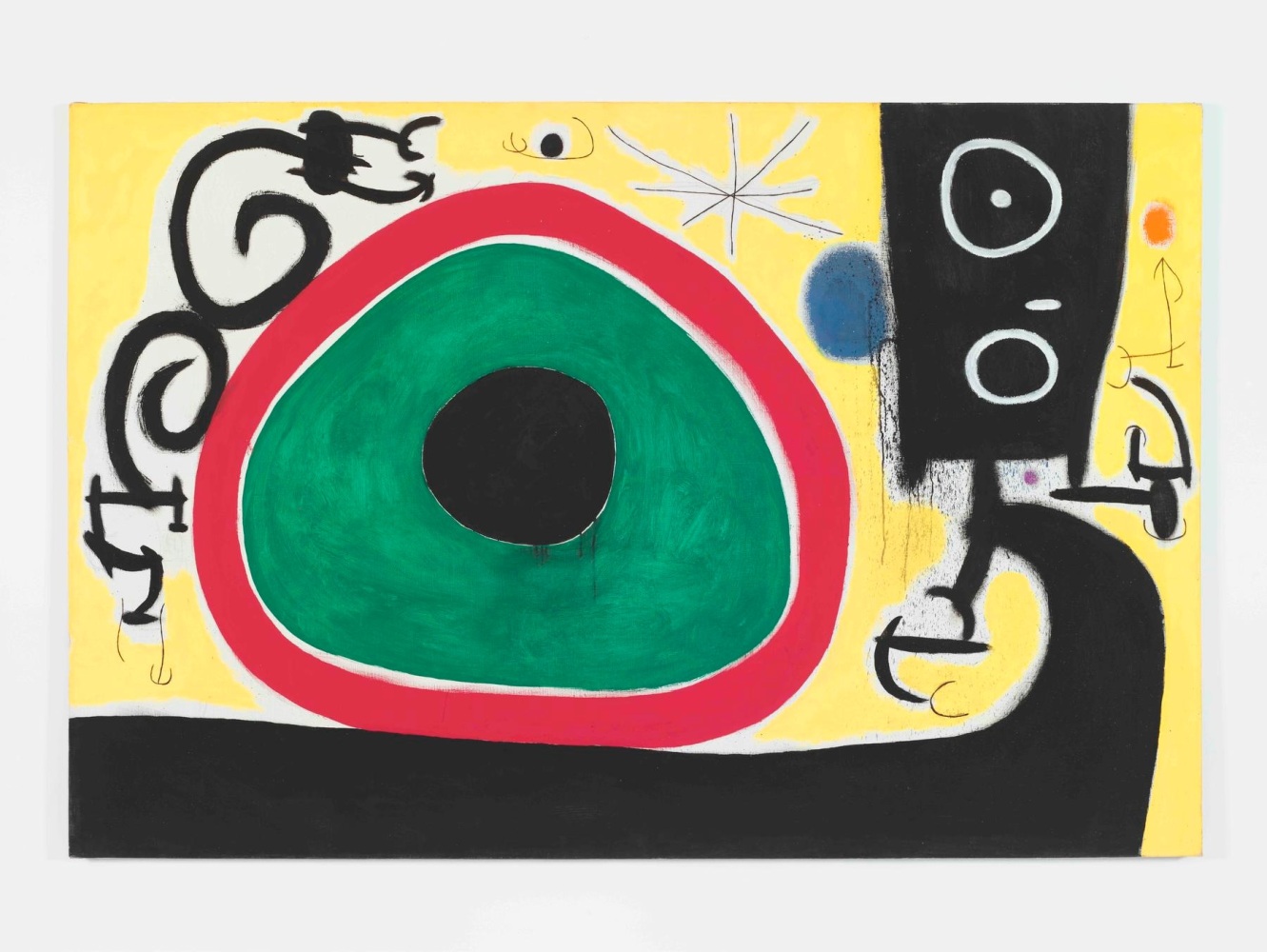 Joan Miró Oiseaux en Fête pour le lever du Jour (Birds Making Merry for Daybreak), March 21, 1968