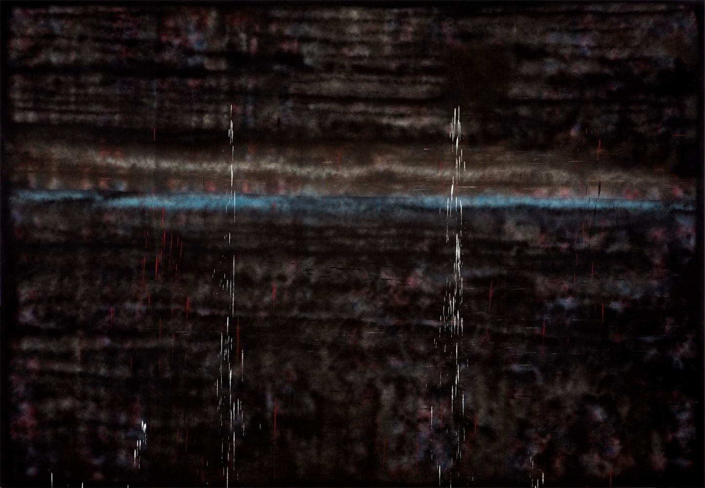 STERLING RUBY
SP153,&amp;nbsp;2011
Spray paint on canvas
100 x 144 inches / 254 x 365.76 cm