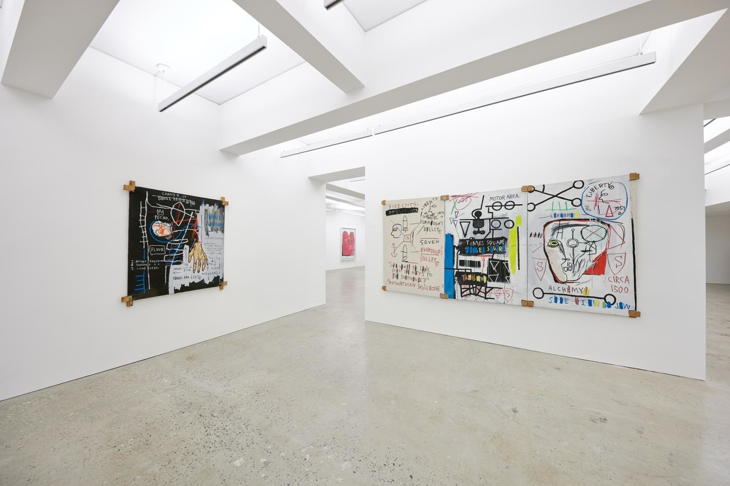 Installation view, Nahmad Contemporary. Photographs by Tom Powel Imaging