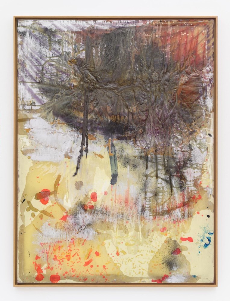 SIGMAR POLKE Schwarzer fleck (Eifel), 1985