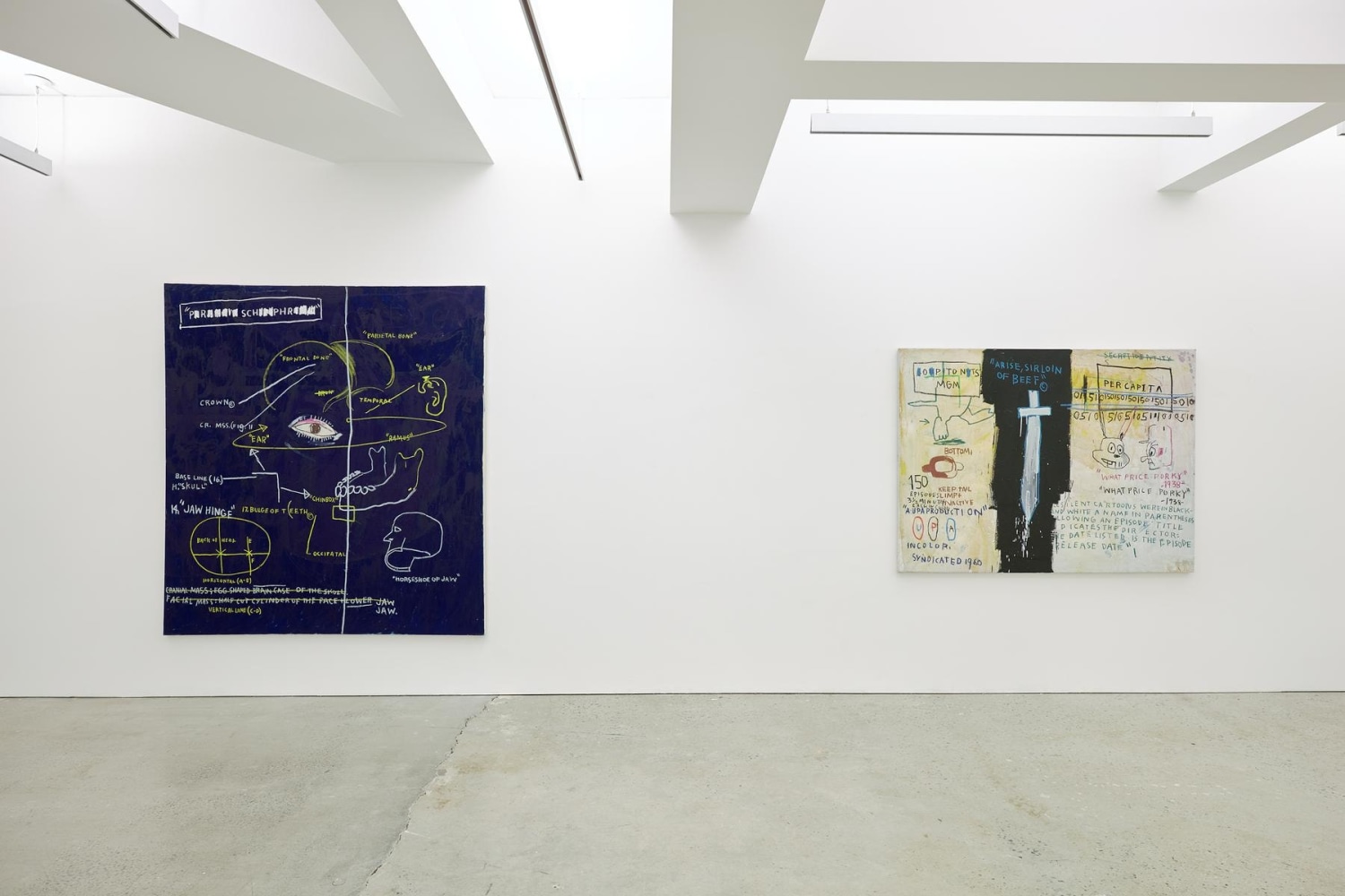 Installation view, Nahmad Contemporary. Photographs by Tom Powel Imaging