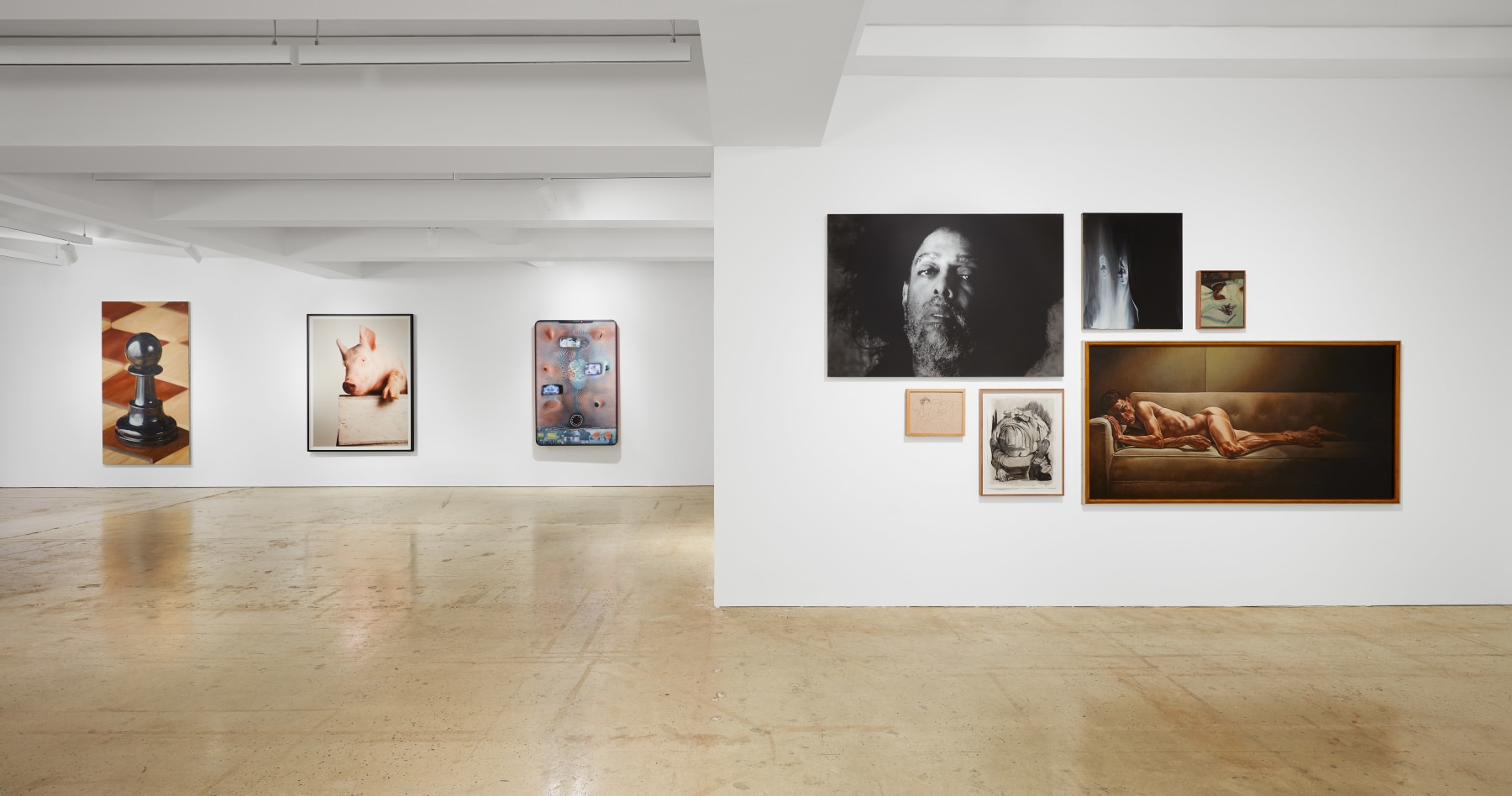 Installation view, Nahmad Contemporary. Photography by Tom Powel Imaging.