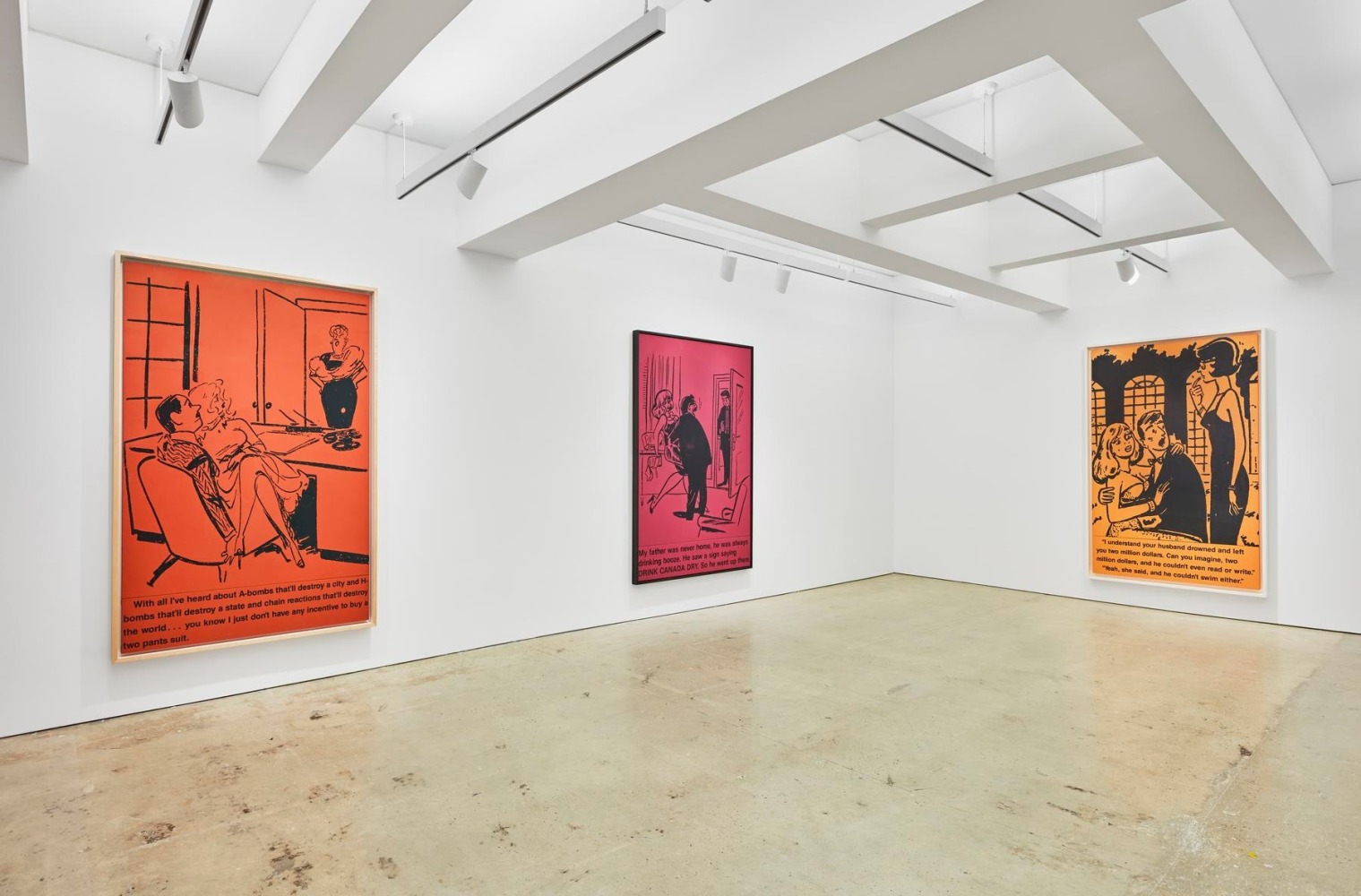 Installation view, Nahmad Contemporary. Photographs by Tom Powel Imaging.&amp;nbsp;
&amp;copy; Richard Prince&amp;nbsp;