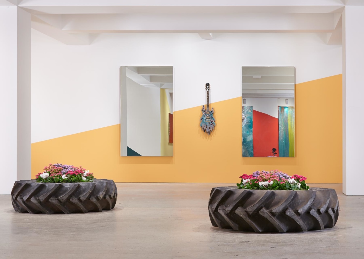 Installation view, Nahmad Contemporary. Photographs by Tom Powel Imaging