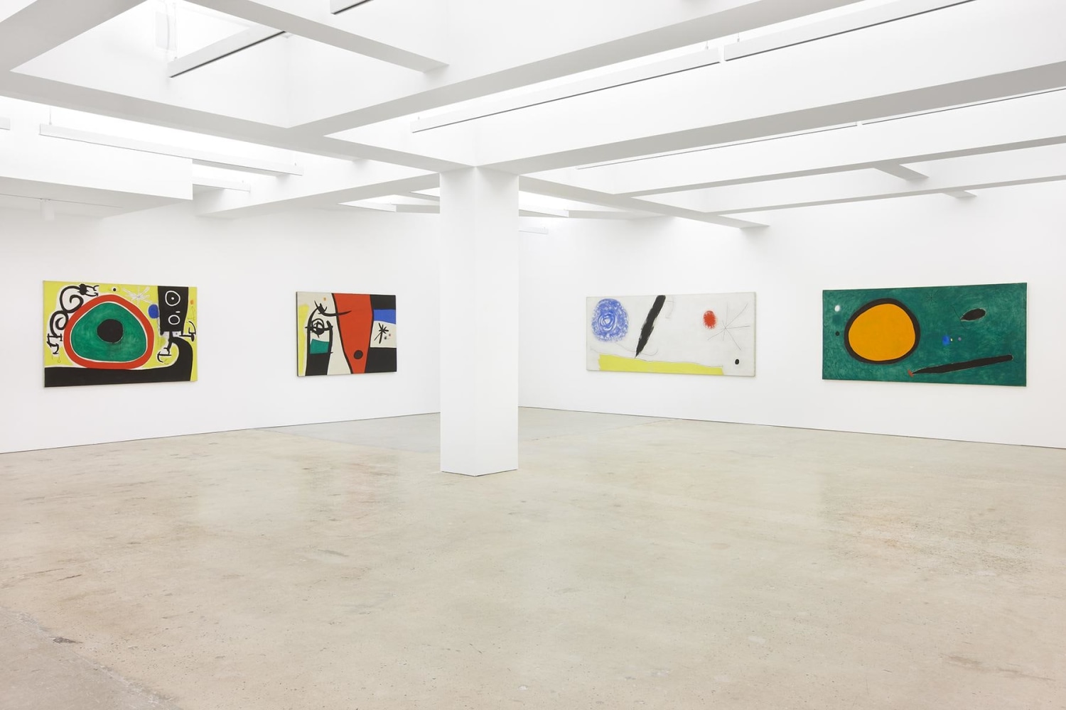 Nahmad Contemporary, Joan Miro, Oiseaux dans L'espace Installation View 9