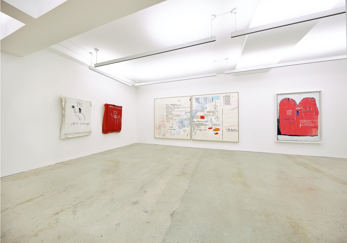 Installation view, Nahmad Contemporary. Photographs by Tom Powel Imaging