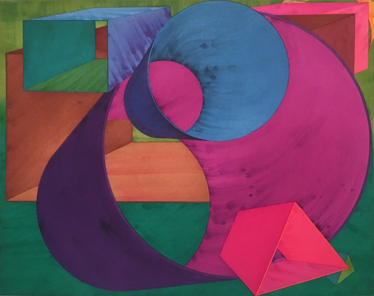 Indigo

1990

Aquatint

35 1/2 x 44 3/4 inches

Edition of 50