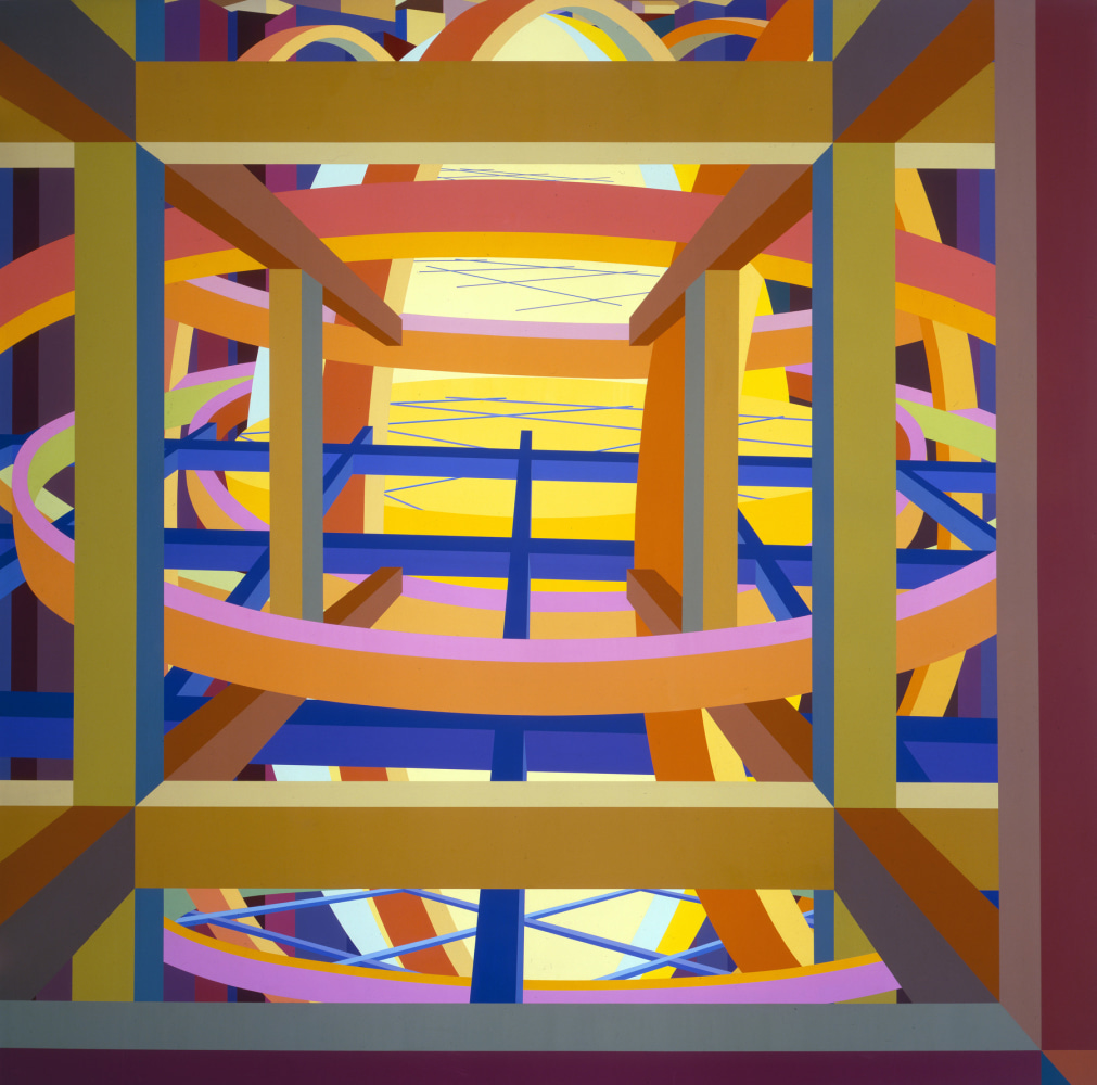Trajan&amp;#39;s Edge IV

1983

Acrylic on canvas

108 x 108 inches