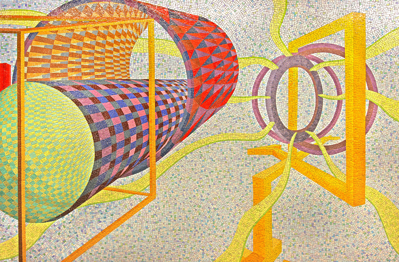 Passing Through (detail)

2004

Glass mosaic

Lexington Avenue - 53rd Street Subway Station, Metropolitan Transit Authority Arts for Transit, New York, New York