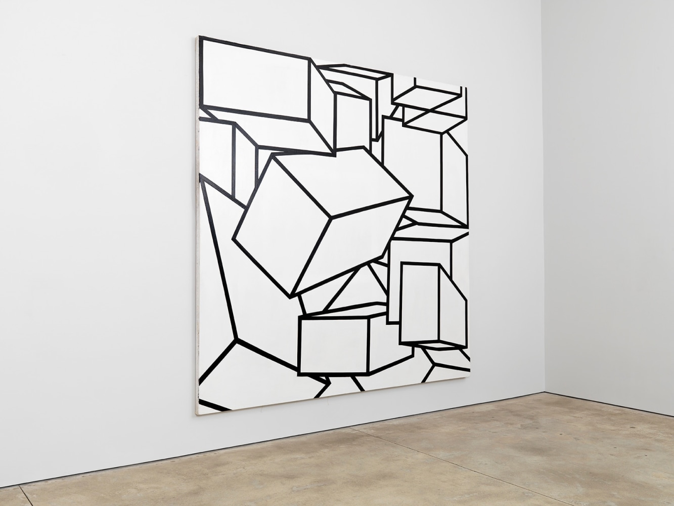 Al Held: Black and White Paintings 1967