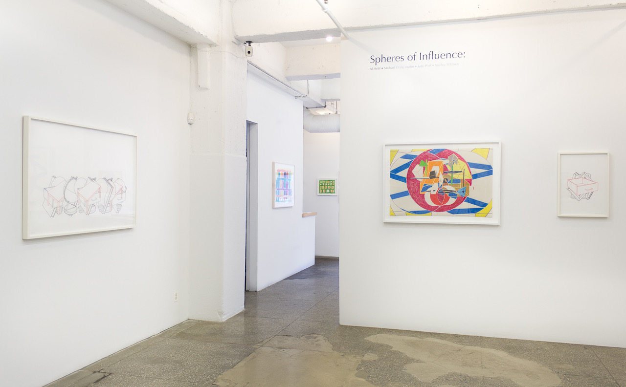 Spheres of Influence: Al Held, Michael Craig-Martin, Judy Pfaff and Stanley Whitney