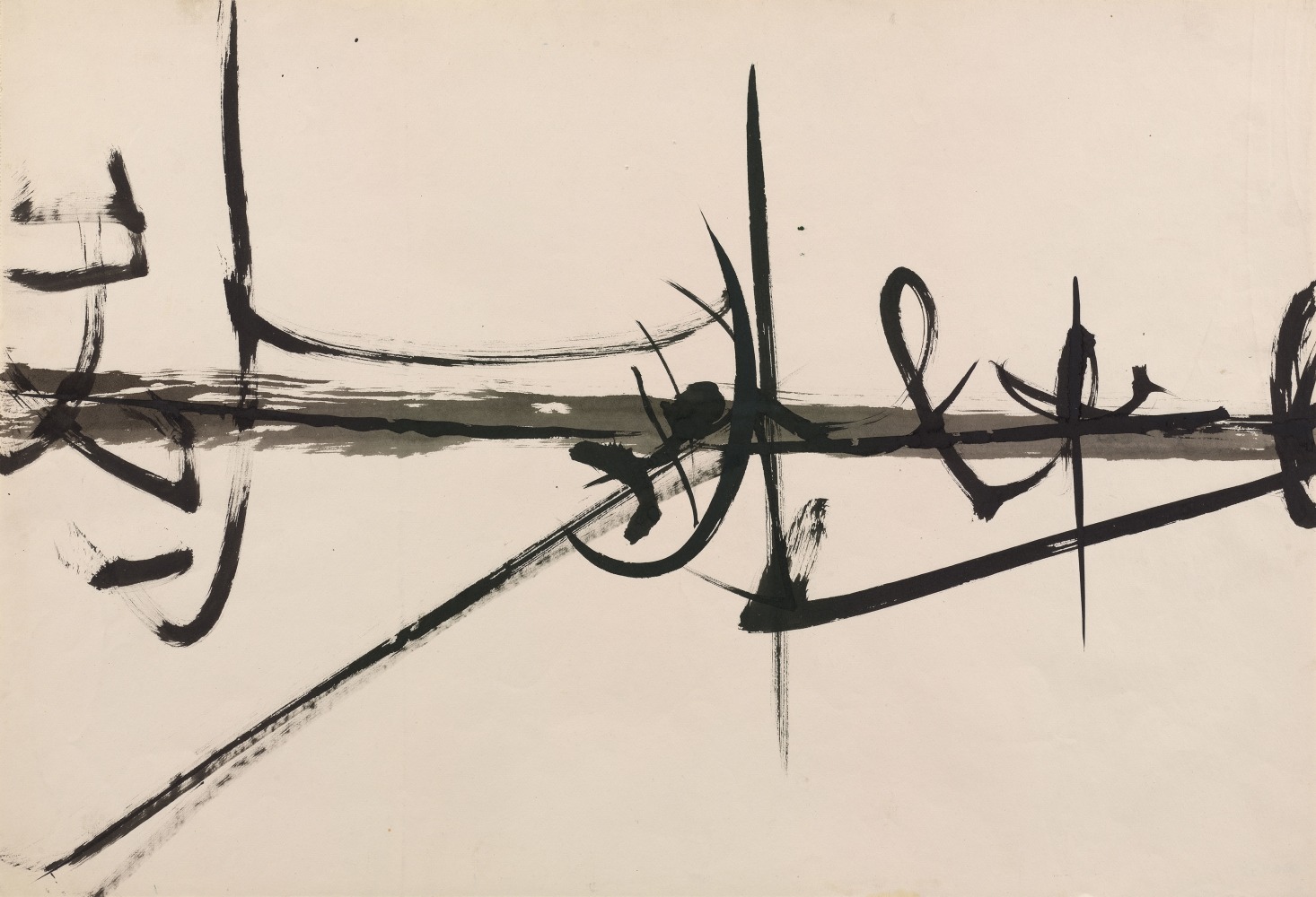 50 S-4 IP

c. 1955

Ink on paper

15 1/2 x 22 3/4 inches