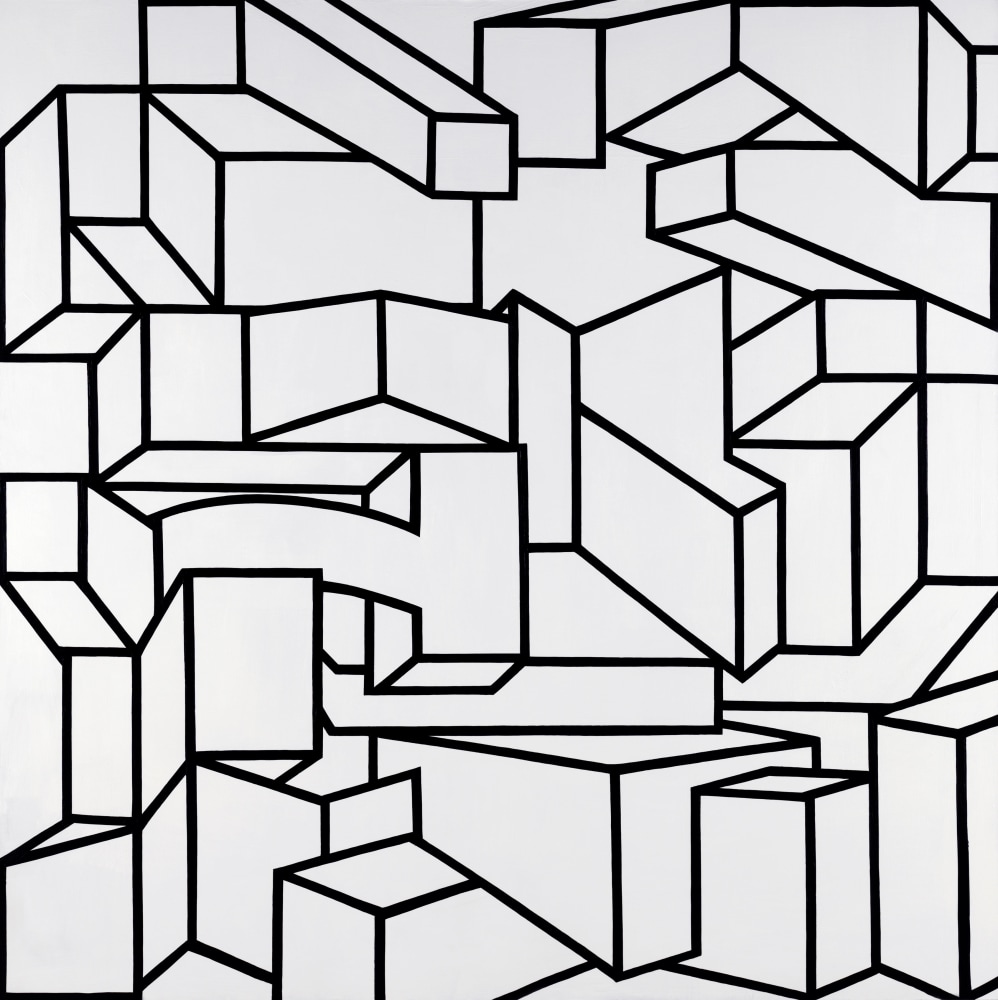 B/W VI
1967
Acrylic on canvas
114 x 114 inches