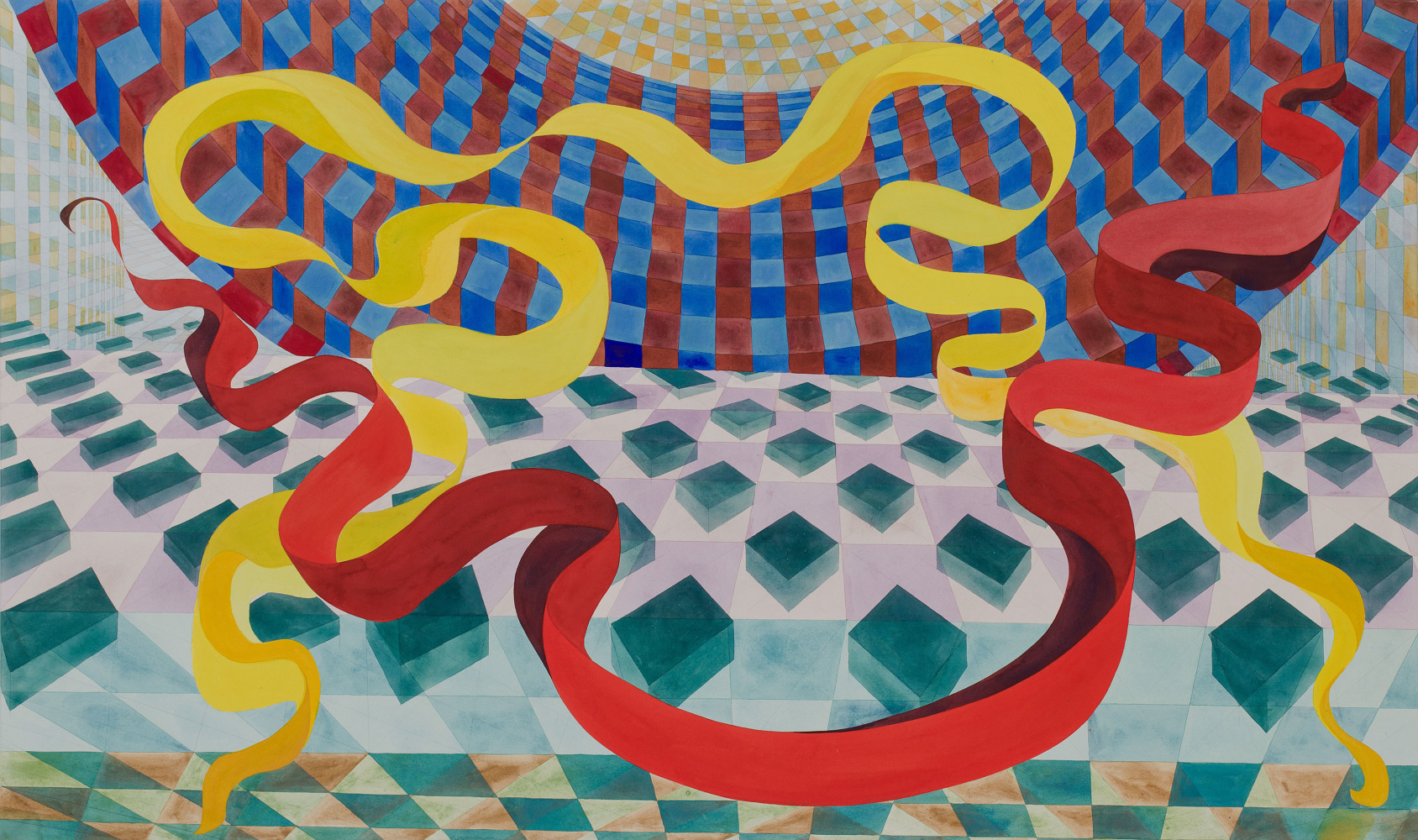 Particular Paradox 8

1999

Watercolor on paper mounted on board

50 x 83 inches