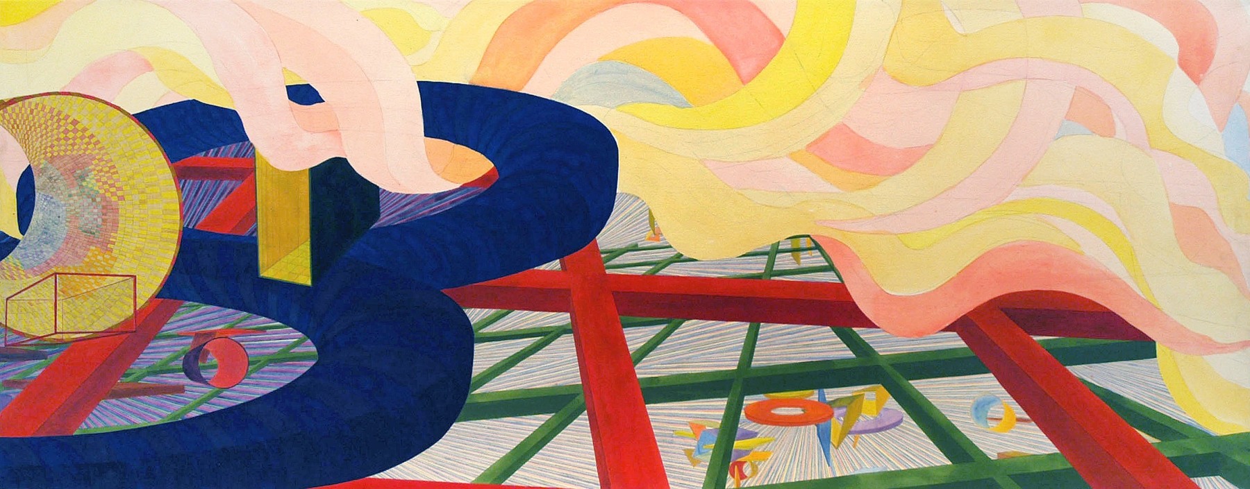 Study for Jacksonville Library

2004

Watercolor on paper mounted on board

39 x 100 inches