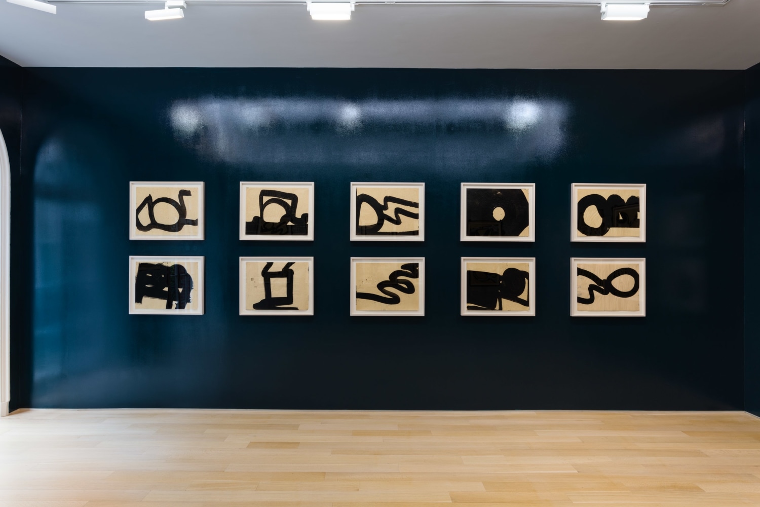 Al Held: Brushstrokes, India Ink Drawings from 1960