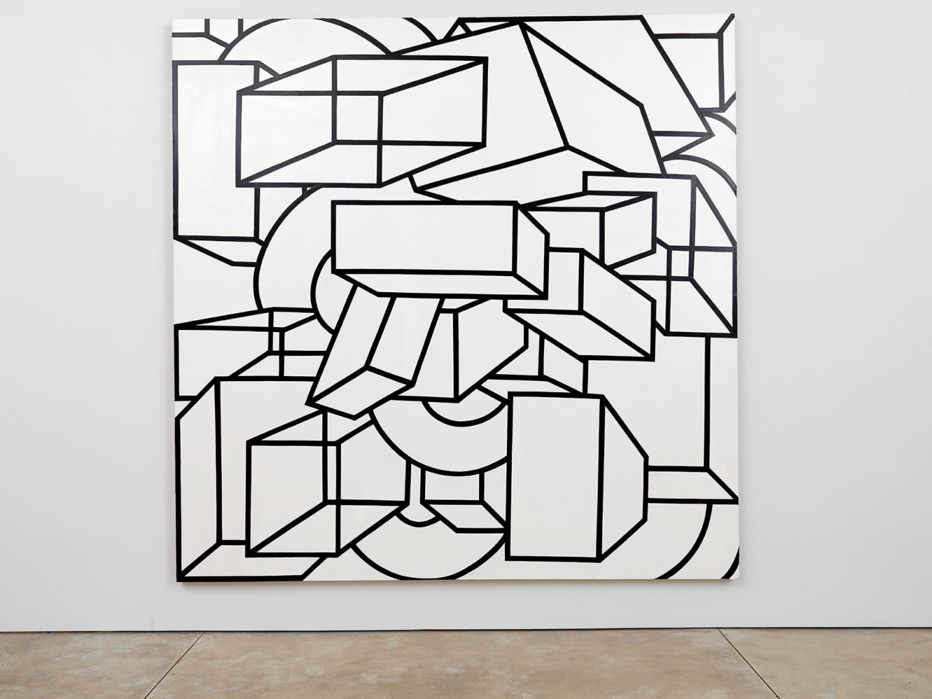 Al Held: Black and White Paintings 1967