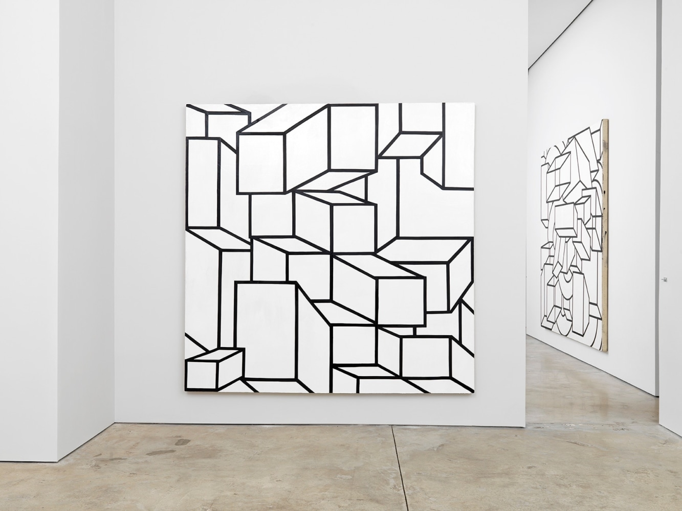 Al Held: Black and White Paintings 1967