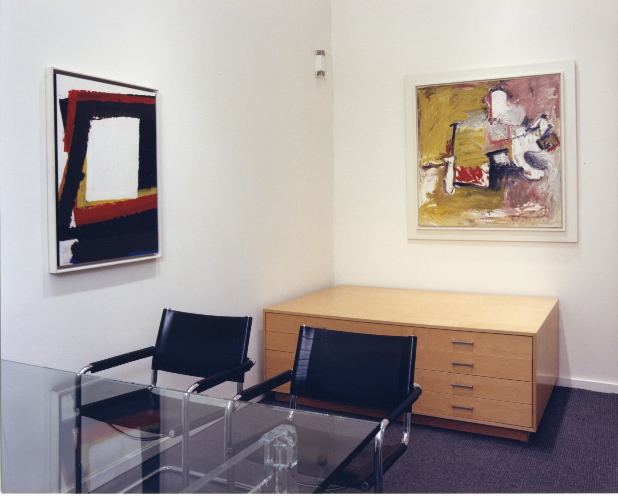 Al Held, Milton Resnick 1955-1965