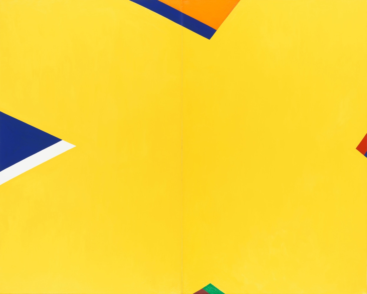 The Yellow X

1965

Acrylic on canvas

144 x 180 inches

Collection of the Seattle Art Museum