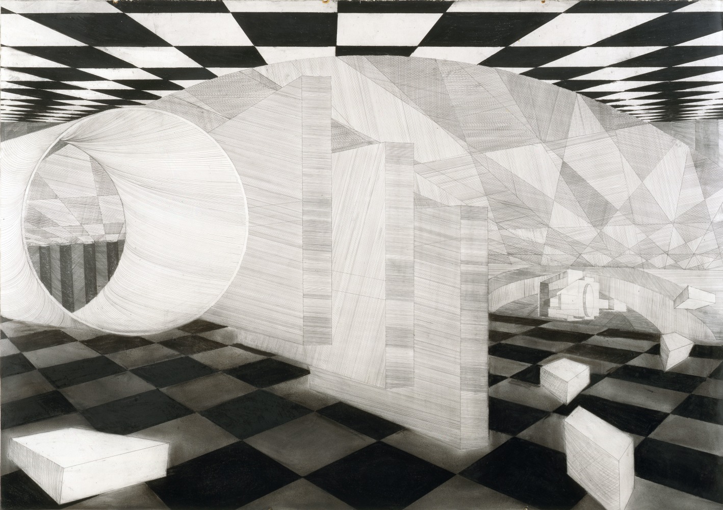 Untitled

1995

Graphite on paper

47 x 67 1/4 inches