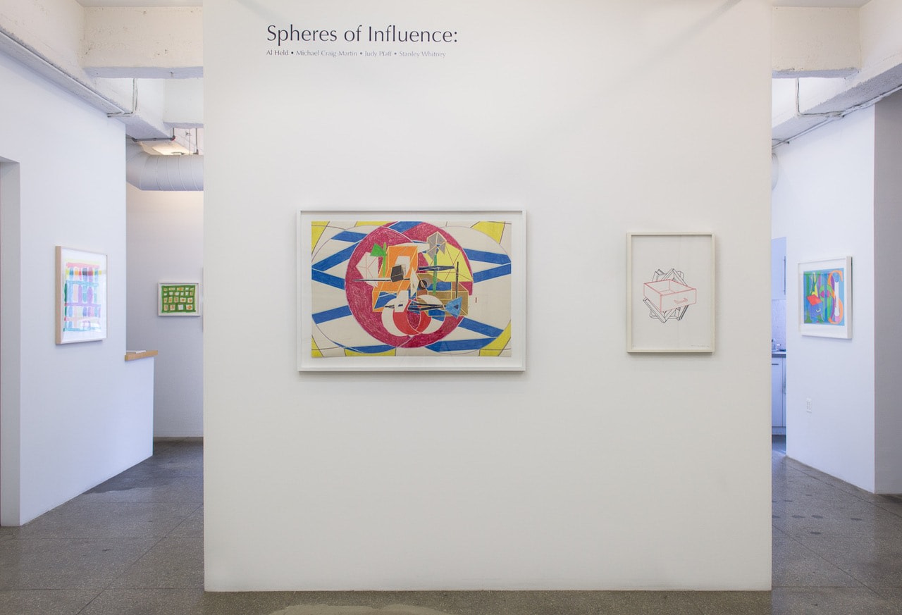 Spheres of Influence: Al Held, Michael Craig-Martin, Judy Pfaff and Stanley Whitney