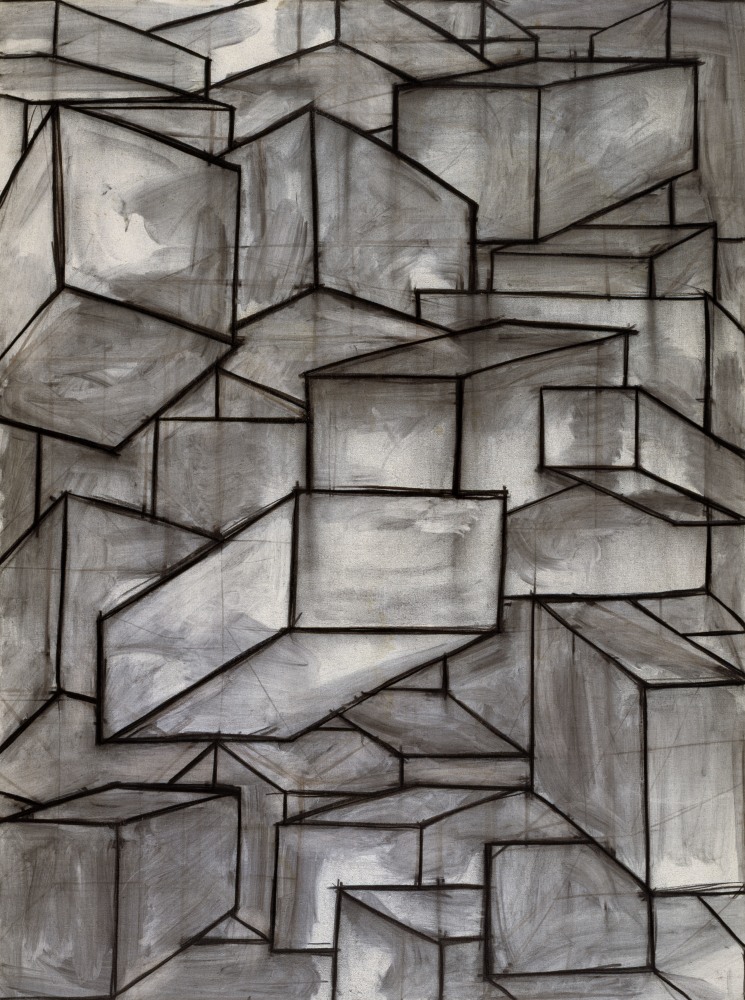 Untitled
1967
Acrylic and charcoal on canvas
96 x 72 inches