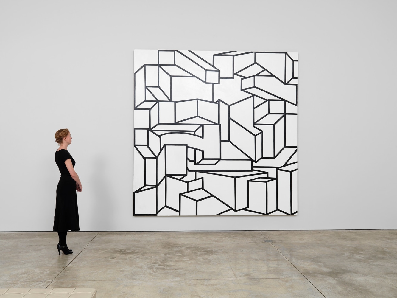 Al Held: Black and White Paintings 1967