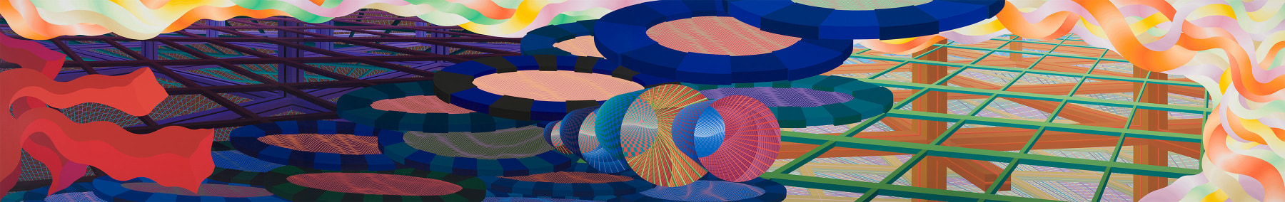 Untitled

2005

Acrylic on canvas

9 feet 6 inches x 60 feet

Jacksonville Public Library, Jacksonville, Florida (Robert A. M. Stern, architect)